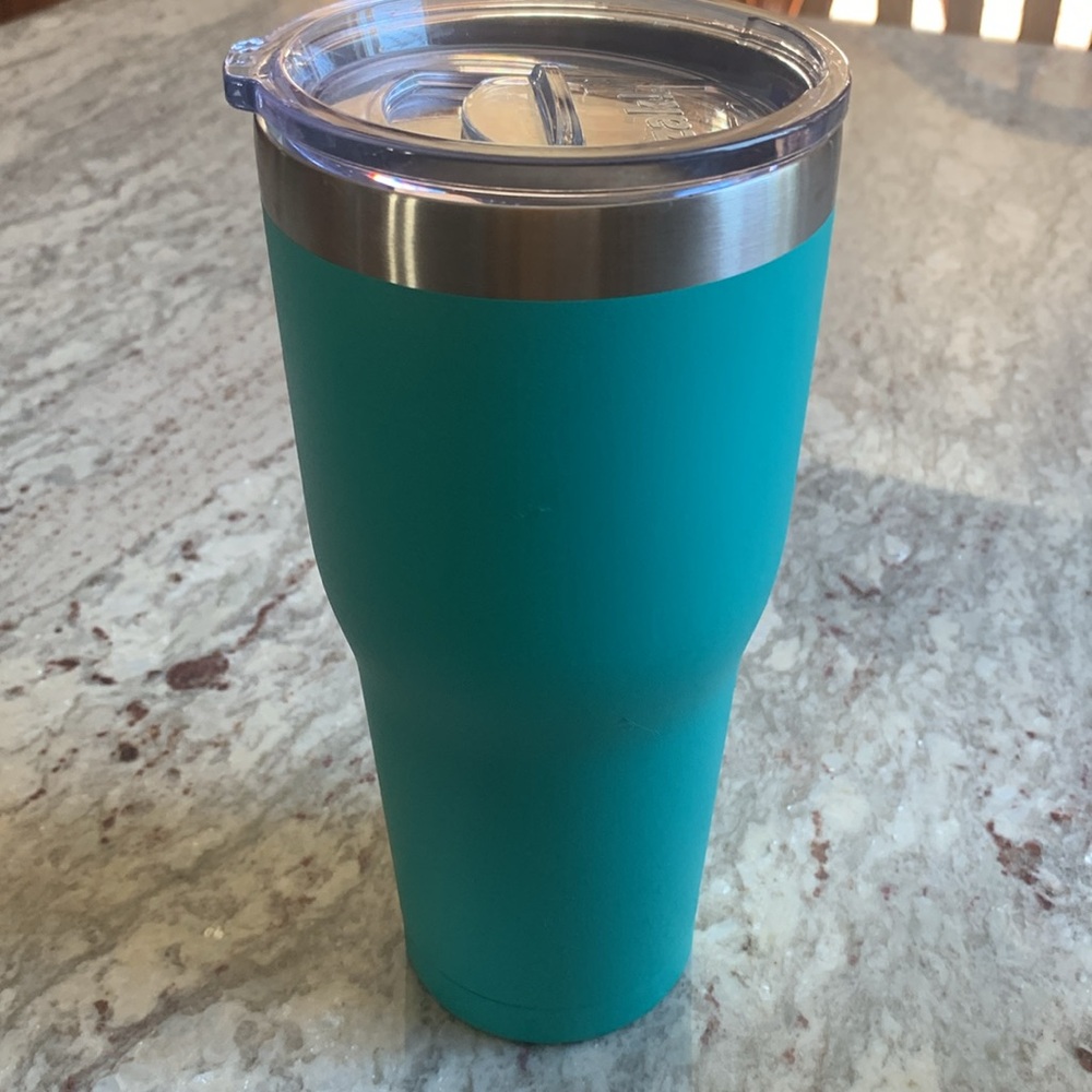 ZAK! Turquoise 30oz Stainless Steel Insulated Tumbler - Picture 4 of 11